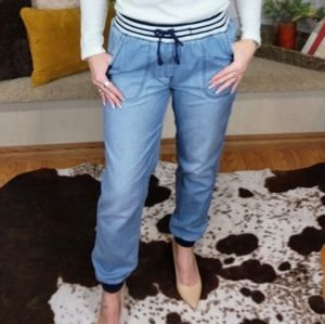 Denim Joggers